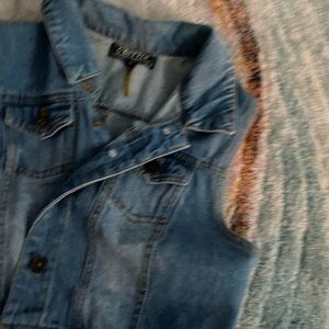 Denim vest small